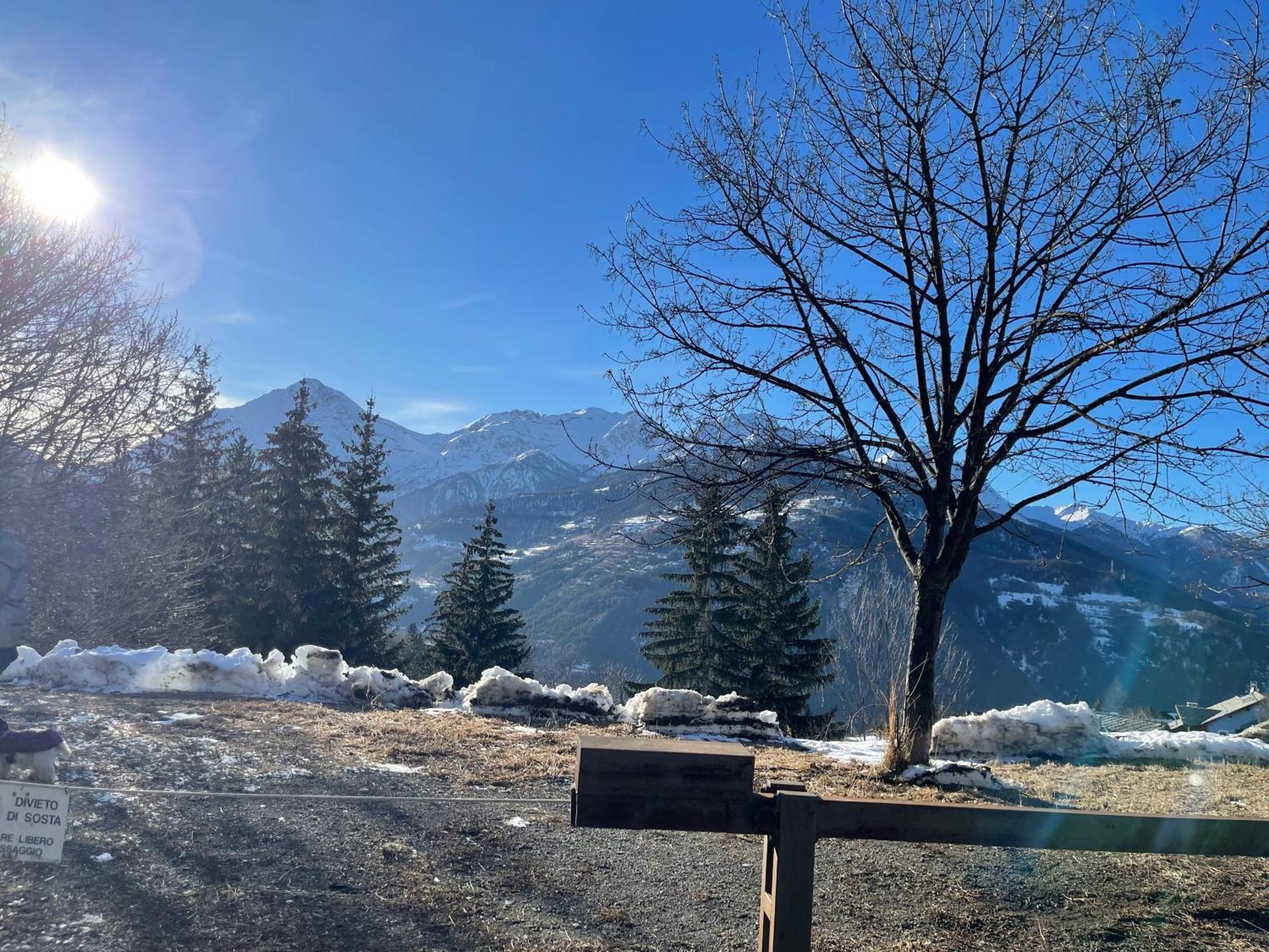 Ferienwohnung Piccolo Nido Di Montagna Oulx Exterior foto